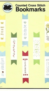 Ann Evans Leaflet 1 - Bookmarks