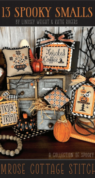13 spooky smalls - Primrose cottage stitches - English