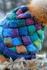Attention Entrelac Hat by Raina Kruus