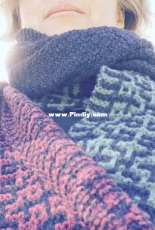 Estilo Mosaico Scarf by Leslie Roth-Free