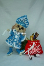 Olenochka - Olga Korchagina - Dog the snow maiden - Russian