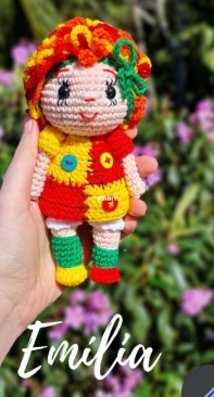 Amigurumi Mission - Vanessa N Rosa - Emília - Portuguese