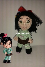 Rolly Softies - Giulia Zeta - Vanellope Von Schweetz from Wreck-it Ralph - Free