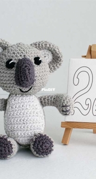 My Crochet Chums - Pia Simpson - Lockdown Ami Challenge - Number 22 Kaola - Free