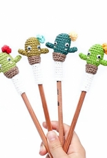 Gallimelmas e Imaginancias - Cactus Pencil Topper - Spanish - Free
