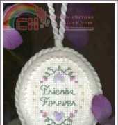 The Victoria Sampler - Friends Forever Ornament