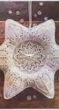 Hearts XXL Wol and Garens - Hellen Klos - Christmas Star - Kerstster - Dutch