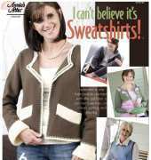 Annies Attic 879525E I cant believe its Sweatshirts! by Jill Hanratty