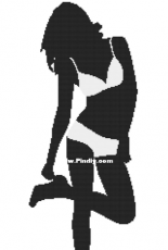 Better Cross Stitch - Woman Silhouette - Free