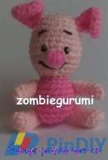 Zombiegurumi- Piglet- Spanish- Free