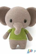 DIY Fluffies - Mariska Vos-Bolman - Joe the elephant - German
