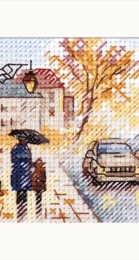 Alisa 0-218 Autumn in the City. Wet Boulevard XSD