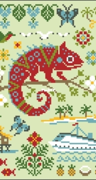 OwlForest Embroidery - Lemuria. Chameleon  XSD+PCS