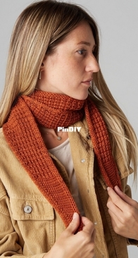 Ashlar Scarf by Catherine Salter Bayar
