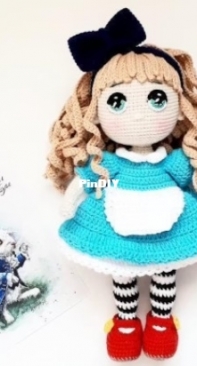 Amigurushka Gifts - Tatiana Sheremetyeva / Tatyana Sheremeteva - Doll Alice