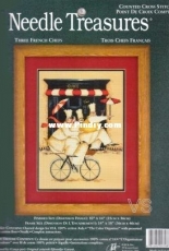 Needle Treasures (JCA) - 04748 Three French Chefs XSD