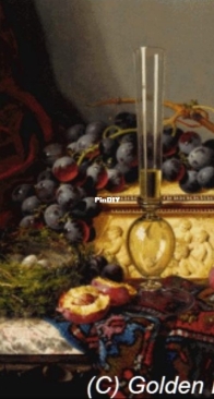 Golden Kite 1824 Still Life With Fruit and Birds Nest (small) XSD