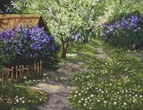 Blooming Garden by Kate Meshkova