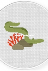Daily Cross Stitch - Eel