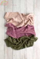 Simple Worsted Moss Stitch Baby Blanket by Fairmount Fibers Design Team-Fre