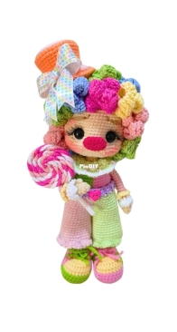 Joshii Gurumis - Ana Jocelyn Ayometzi Carreto - Pistachin the cutest clown - Pistachin el Payaso mas tierno - Spanish