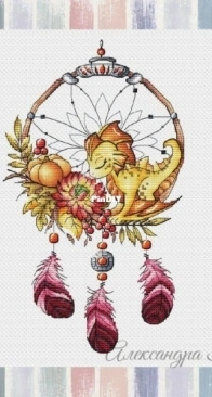 SA-stitch - Autumn Dragon by Alexandra Zamorina