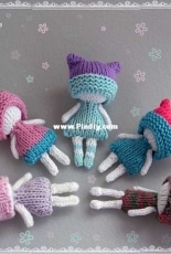 Denizas Toys Joys - Tatyana Korobkova - Mini Winter Dolls