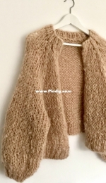 Kinikin cardigan-Tara Lynn Morrison-English