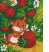 Strawberry Happiness by Elene Solovieva XSD