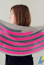 Happy Street Shawl by Veera Välimäki / Rain Knitwear Designs