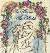 Dimensions 65086 - To Have and To Hold Wedding Record