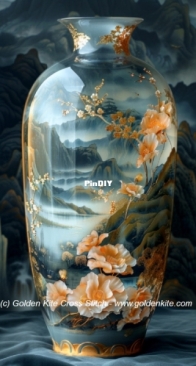 Golden Kite - Enchanted Vase