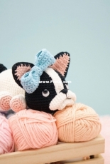 The Little Hook Crochet - Little Aqua Girl - Bubbles and Bongo - Erinna Lee - Belle the Boston Terrier - Translated - Russian - Free