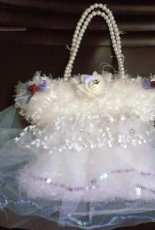 Machine Knitting - Lindo Style - Wedding Dress Bag - english