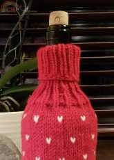 My work - Wine Bottle  Sweater