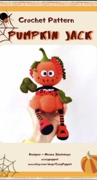 Cozy Puppet - Oksana Zibnitskaya - Pumpkin jack