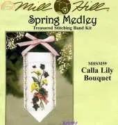 Mill Hill MHSM59 Spring Medley - Calla Lily Bouquet