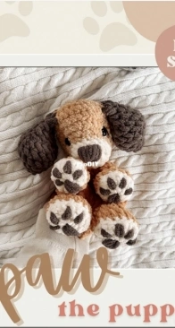Bkay Crochet co - Brandi Martin - Paw the Puppy