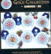 Dimensions 8685 - Snowflake Elegance Ornaments