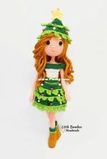 Little Bamboo Handmade - TS Min - Christmas tree girl