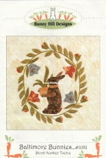 Bunny Hill Designs 1081 Baltimore Bunnies Block Twelve