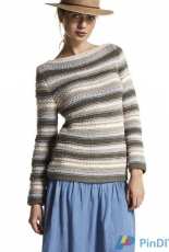 Sweater in Phildar Aviso - English, German, Spanish - Free