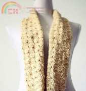 Mon Petit Violon - Vita Apala - Petal Infinity Scarf - Cowl