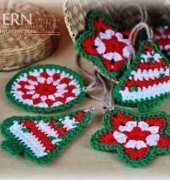 Zoom Yummy - Crochet Christmas Ornaments