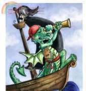 HAE Pirate Dragon - Lisa Victoria