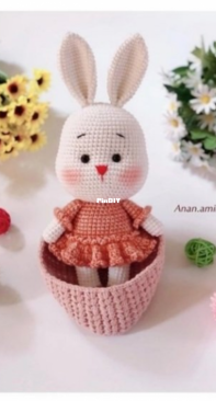 Anan Amilove - An An Craft - Trần Thị Hạnh - Huyền Trần - Rabbit - Tavşan - Turkish