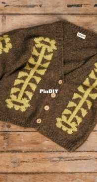Six Of Daisies Cardigan by Lindsay Degen