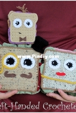 Left Handed Crocheter - Jennifer Adams - Fancy Sandwiches