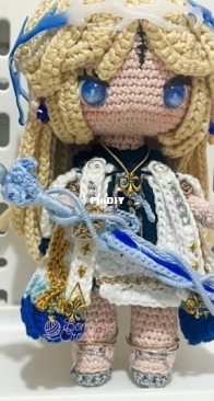 Carthethyia Wuthering waves chibi / Bomboro Crochet / English