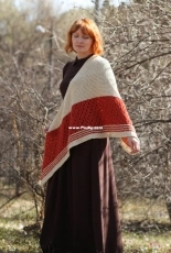 Old Story Shawl by Katya Gorbacheva